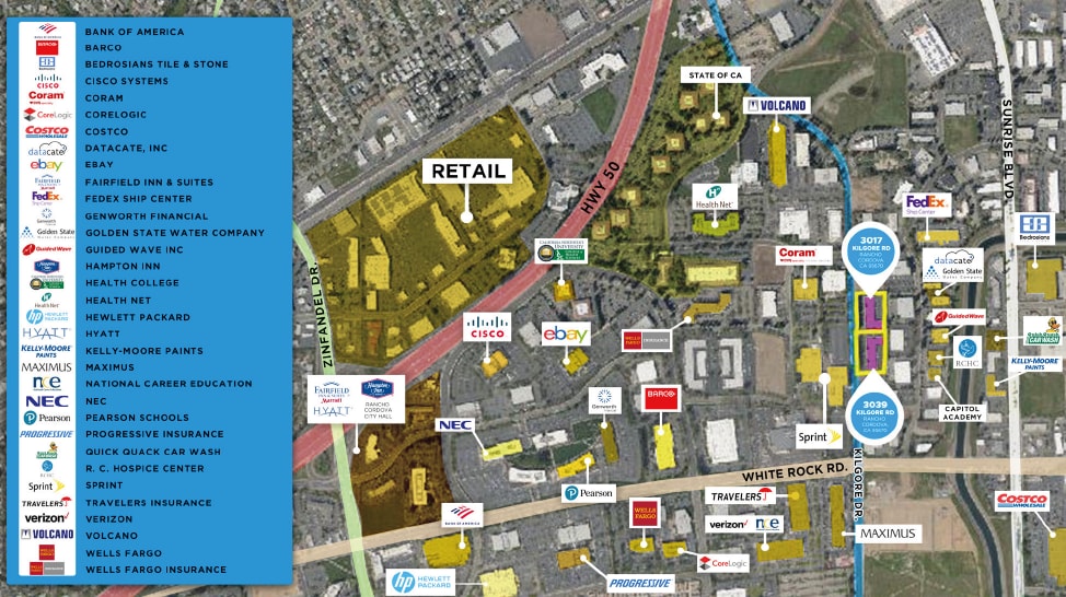 3017 Kilgore Rd, Rancho Cordova, CA for lease - Building Photo - Image 3 of 17