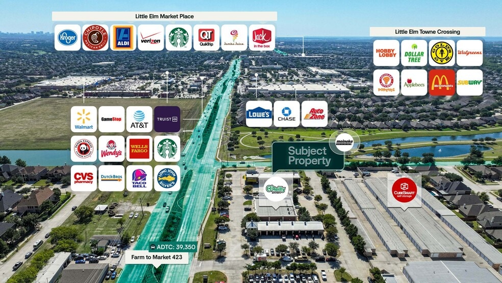 2972 FM 423, Little Elm, TX for sale - Aerial - Image 2 of 3