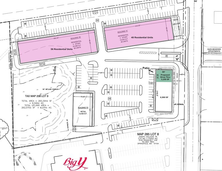 340 E Central St, Franklin, MA for sale - Site Plan - Image 1 of 1