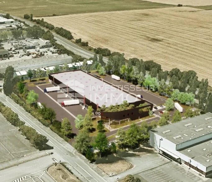 Flex in Compans for lease - Aerial - Image 2 of 4