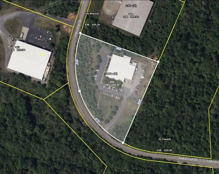 498 Industrial Dr, Bristol, TN for sale - Aerial - Image 3 of 13