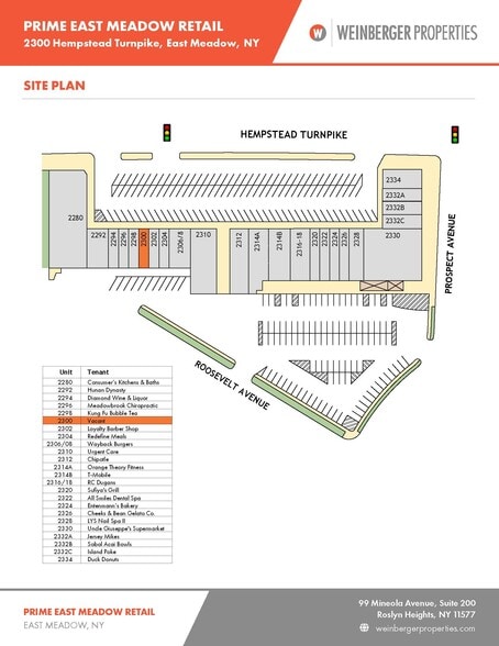 2280-2334 Hempstead Tpke, East Meadow, NY for lease - Site Plan - Image 3 of 3