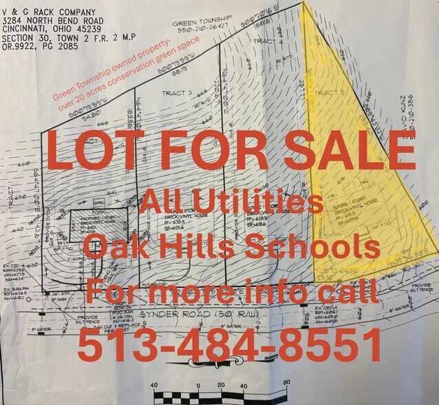 5742 Snyder rd, Cincinnati, OH for sale - Plat Map - Image 1 of 1