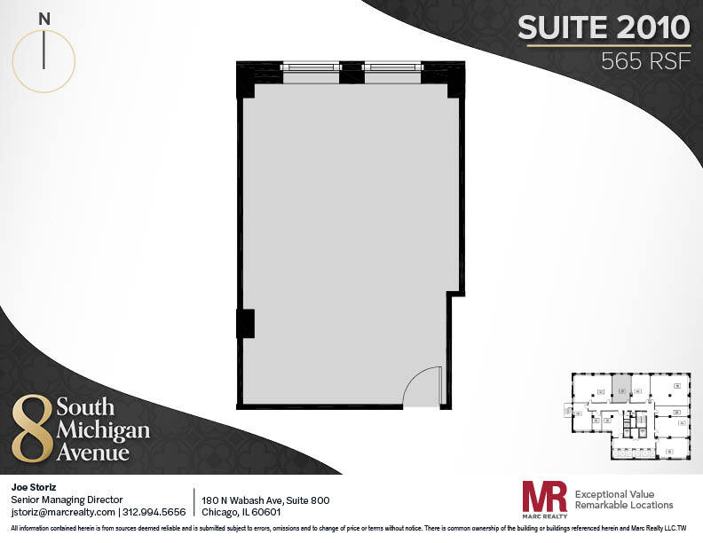 8 S Michigan Ave, Chicago, IL for lease Floor Plan- Image 1 of 1