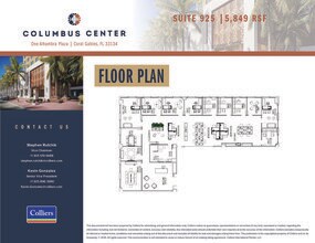 55 Alhambra Plz, Coral Gables, FL for lease Floor Plan- Image 1 of 2
