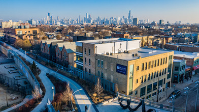 1755 N Damen Ave, Chicago, IL - AERIAL  map view - Image1