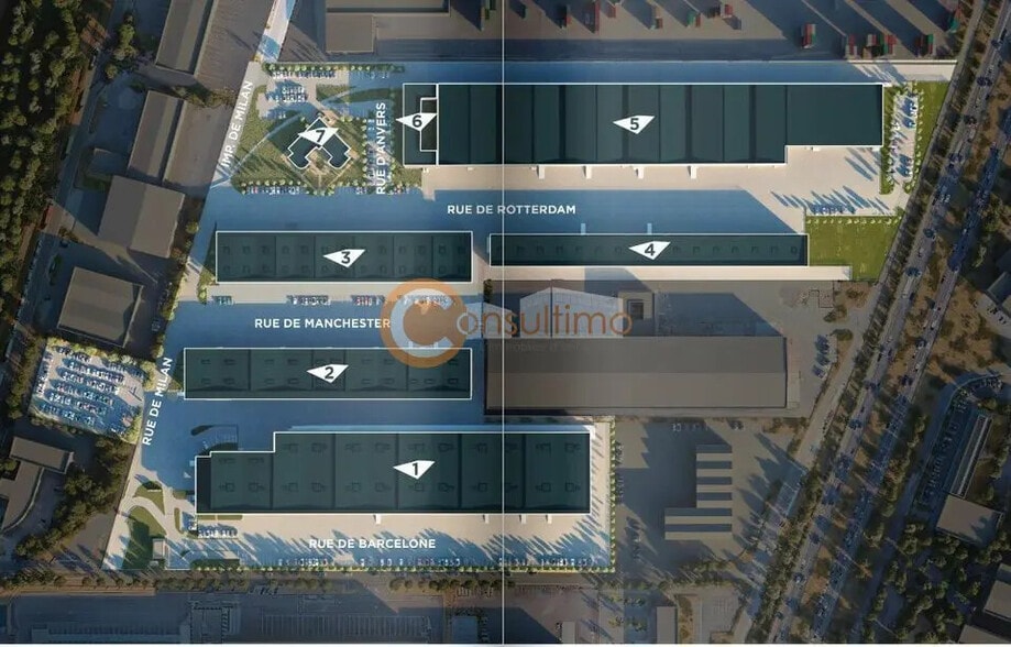 Flex in Bruges for lease - Site Plan - Image 3 of 8