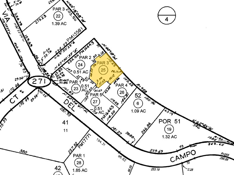 17065 Via Del Campo, San Diego, CA for lease - Plat Map - Image 2 of 5