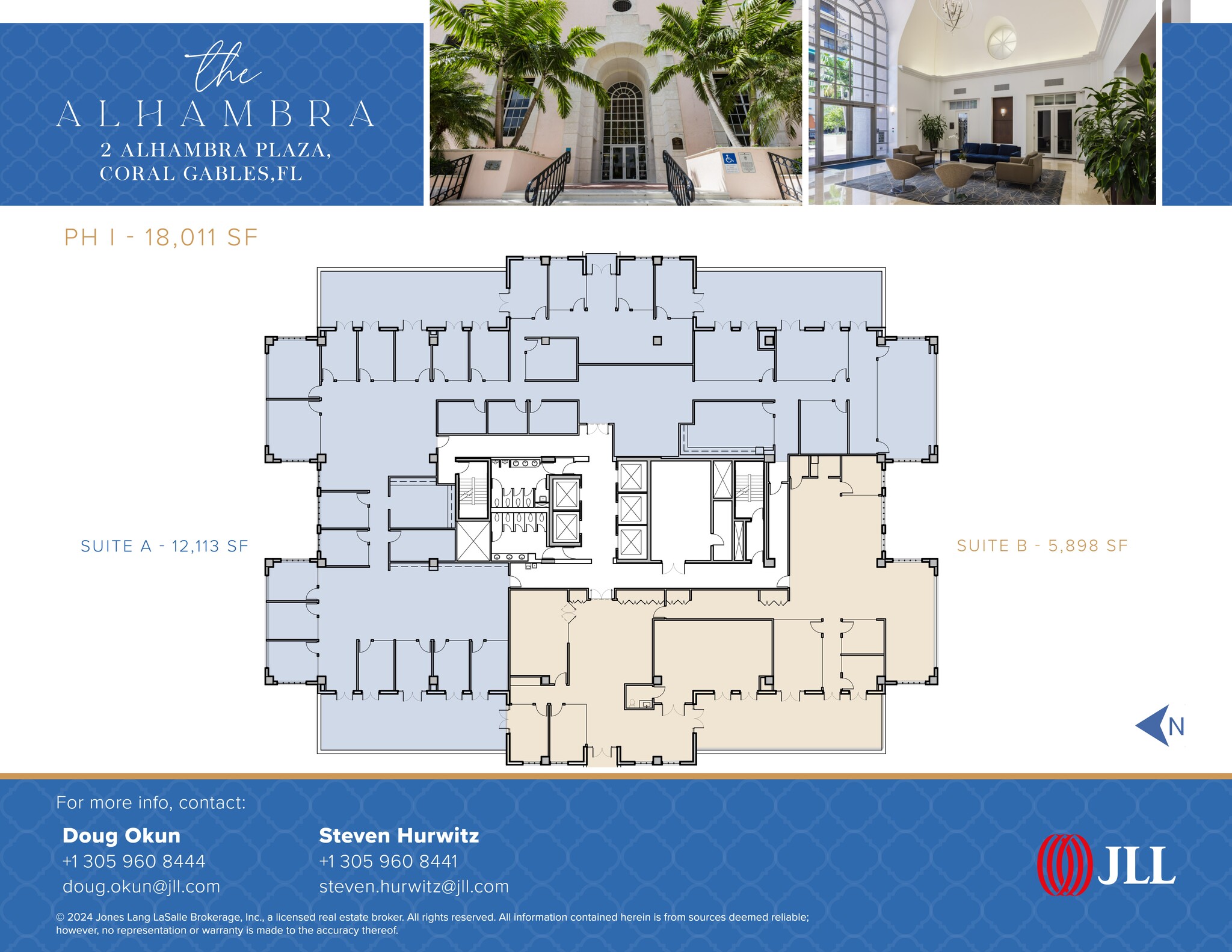 2 Alhambra Plz, Coral Gables, FL for lease Site Plan- Image 1 of 3