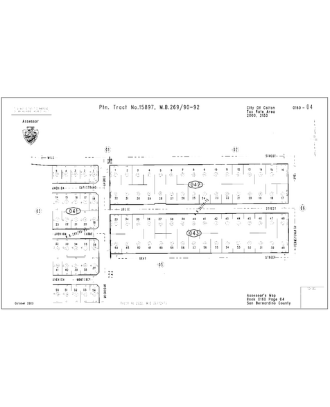 424 Mill St, Colton, CA for sale - Plat Map - Image 2 of 2