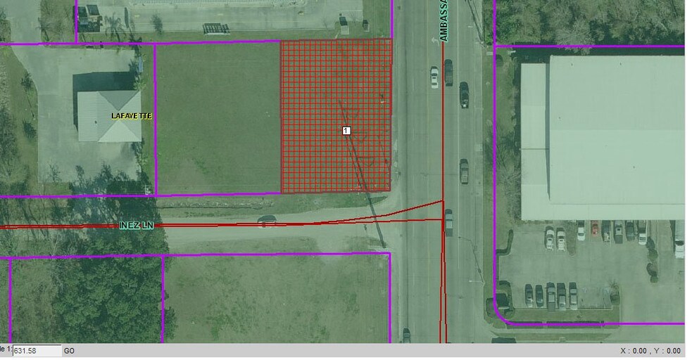 100 Inez Ln, Lafayette, LA for sale - Plat Map - Image 2 of 2