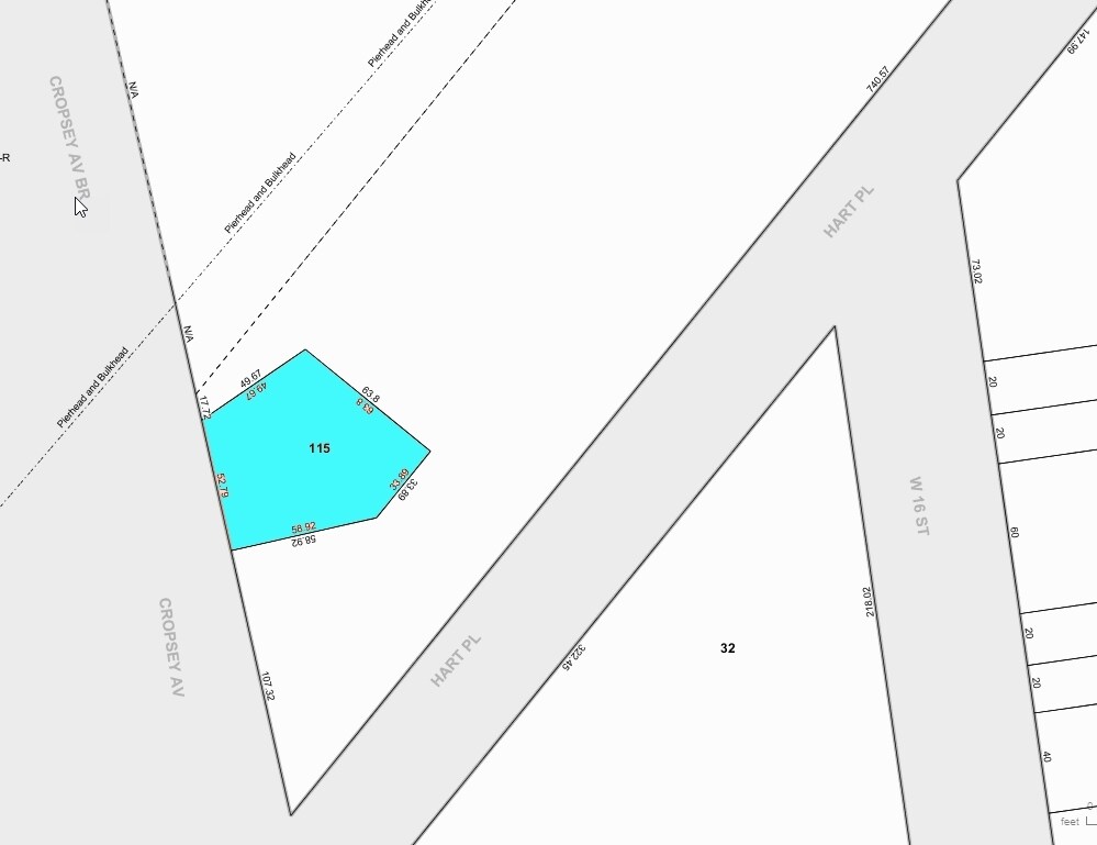 1505 Hart Pl, Brooklyn, NY for sale Plat Map- Image 1 of 1