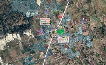 100 Meadow Valley, Jarrell, TX - AERIAL  map view