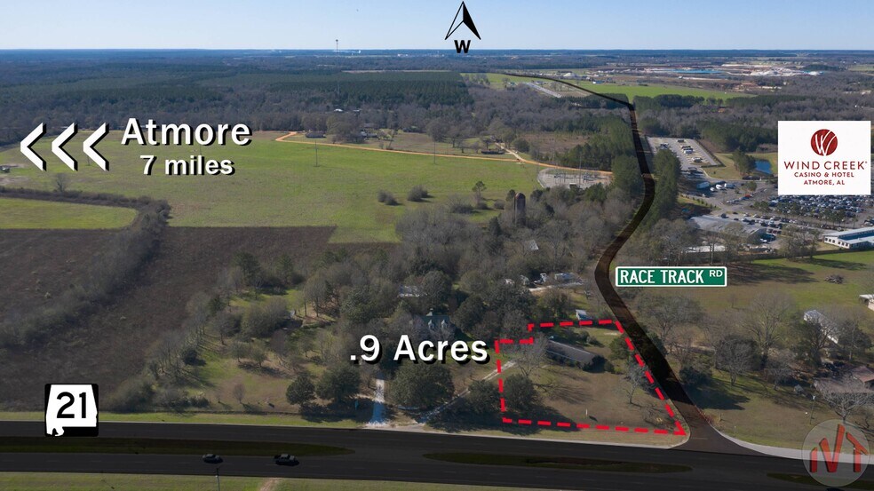 5435 Highway 21, Atmore, AL 36502 Land for Sale