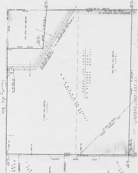 3601 CR 1022, Cleburne, TX for sale - Plat Map - Image 2 of 7