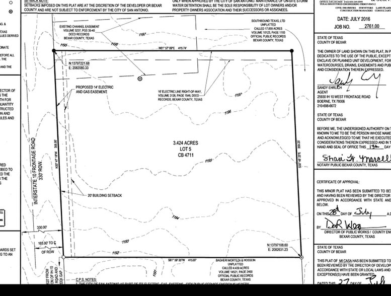 25920 Interstate 10 W, Boerne, TX for sale - Site Plan - Image 3 of 4