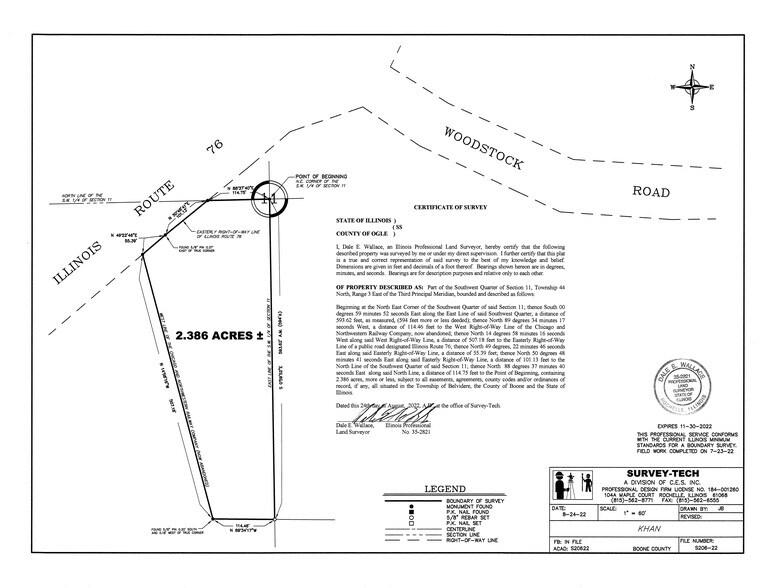 10005 IL-76, Belvidere, IL for lease - Site Plan - Image 1 of 1