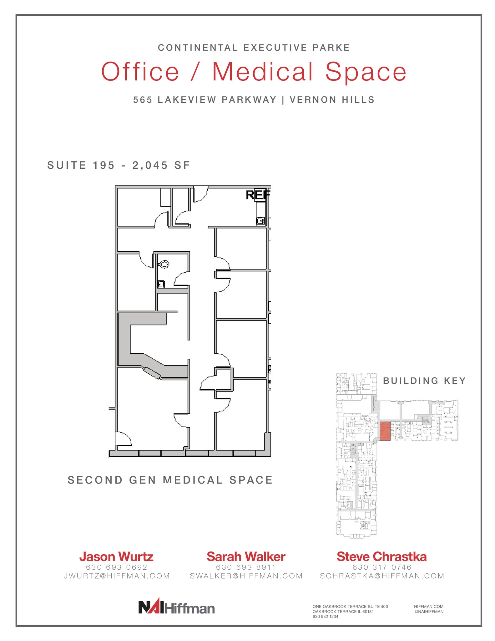 565 Lakeview Pky, Vernon Hills, IL for lease Floor Plan- Image 1 of 1