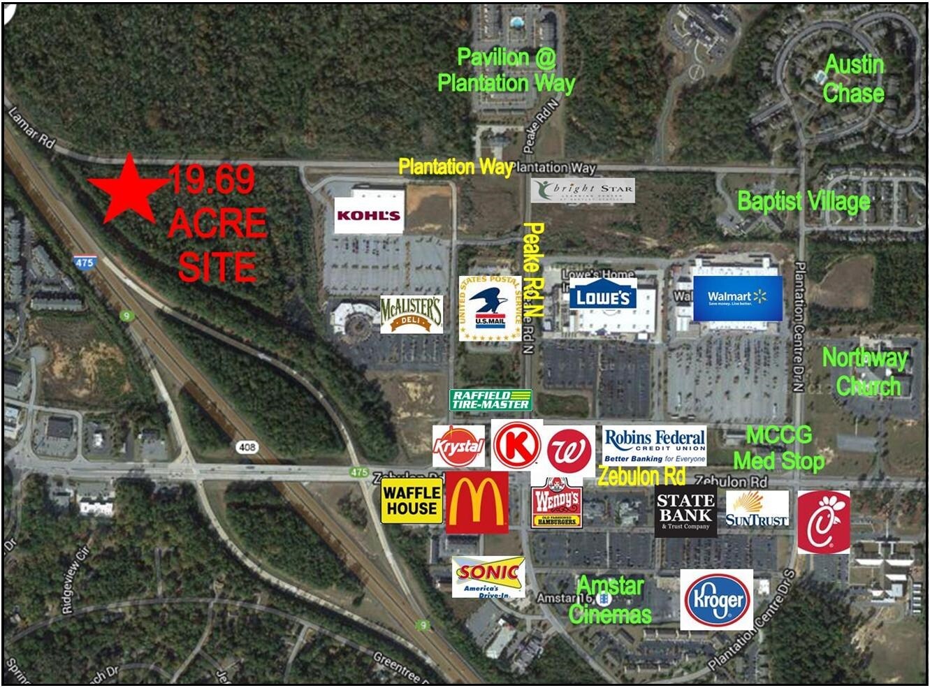 600-700 Lamar Rd, Macon-Bibb, GA for sale Building Photo- Image 1 of 1
