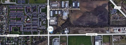 3135 Concord Rd, Lafayette, IN - AERIAL map view