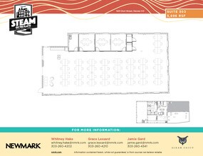 1401 Zuni St, Denver, CO for lease Floor Plan- Image 1 of 6