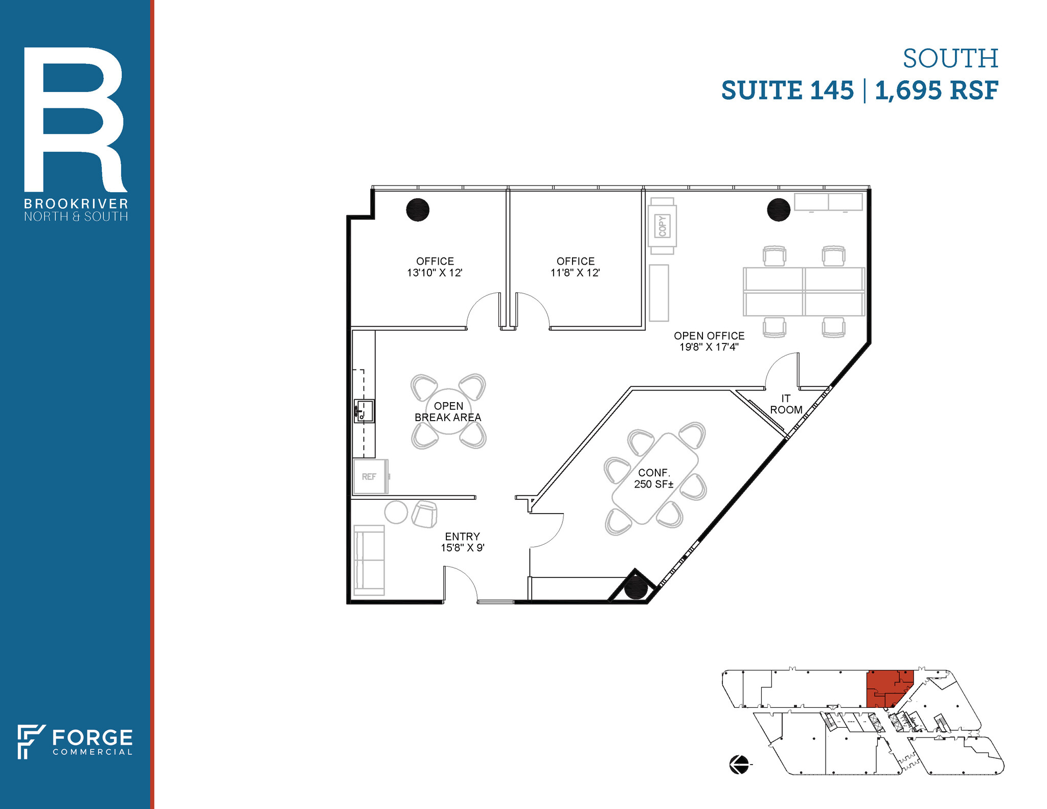 8200 Brookriver Dr, Dallas, TX for lease Floor Plan- Image 1 of 1