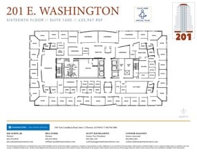 201 E Washington St, Phoenix, AZ for lease Floor Plan- Image 1 of 1