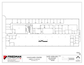 23800 W 10 Mile Rd, Southfield, MI for lease Floor Plan- Image 2 of 2