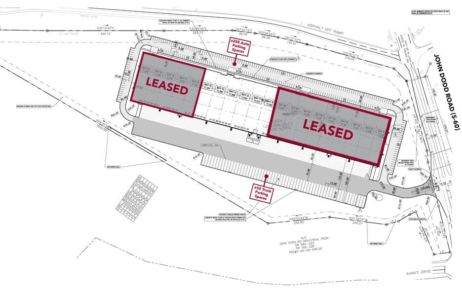 380 John Dodd Rd, Spartanburg, SC for lease - Floor Plan - Image 2 of 28