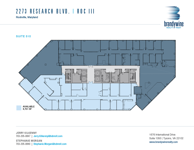 2273 Research Blvd, Rockville, MD for lease Floor Plan- Image 1 of 1