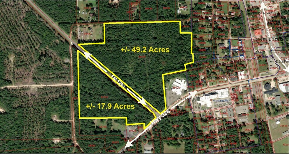 FM 1293, Kountze, TX for sale - Aerial - Image 1 of 1