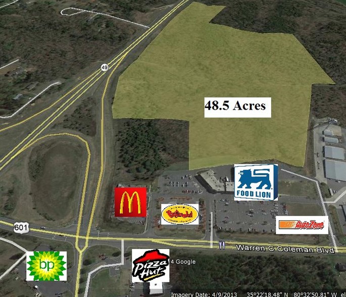 Nc-49 & US 601 Hwy, Concord, NC for sale - Primary Photo - Image 1 of 1