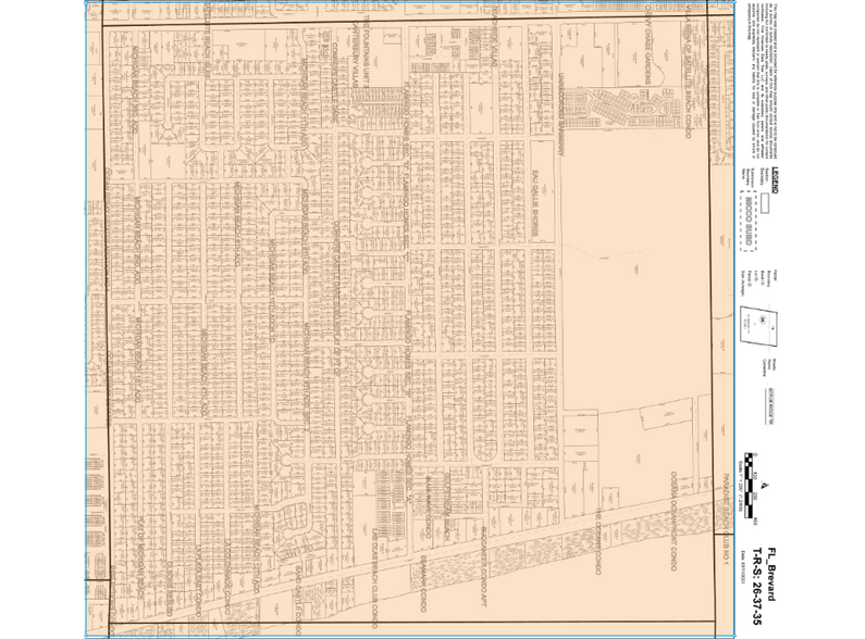 1324 Highway A1A, Satellite Beach, FL for lease - Plat Map - Image 2 of 2