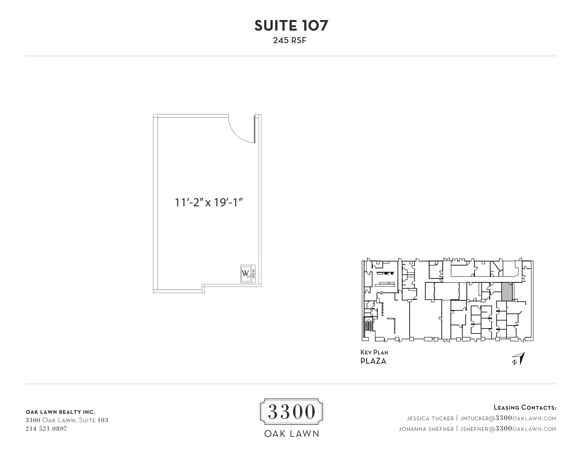 3300 Oak Lawn Ave, Dallas, TX for lease Site Plan- Image 1 of 1