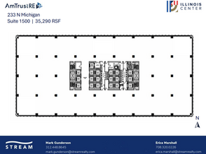 233 N Michigan Ave, Chicago, IL for lease Floor Plan- Image 1 of 1