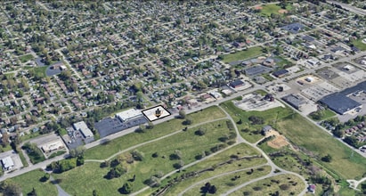 215 E Waterloo Rd, Akron, OH - AERIAL  map view