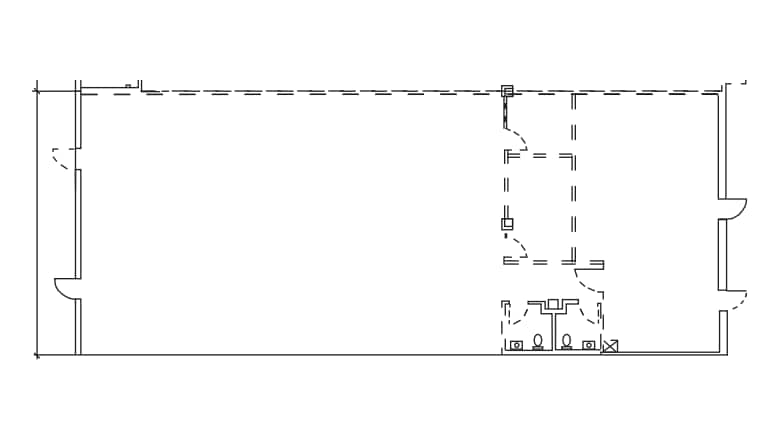 1088-1100 N High St, Hillsboro, OH for lease Floor Plan- Image 1 of 1