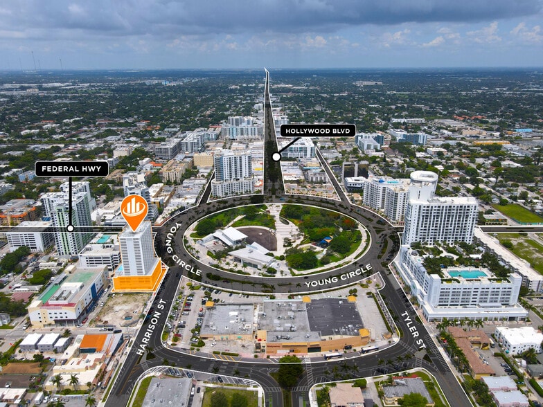 1720 Harrison St, Hollywood, FL for sale - Aerial - Image 2 of 8