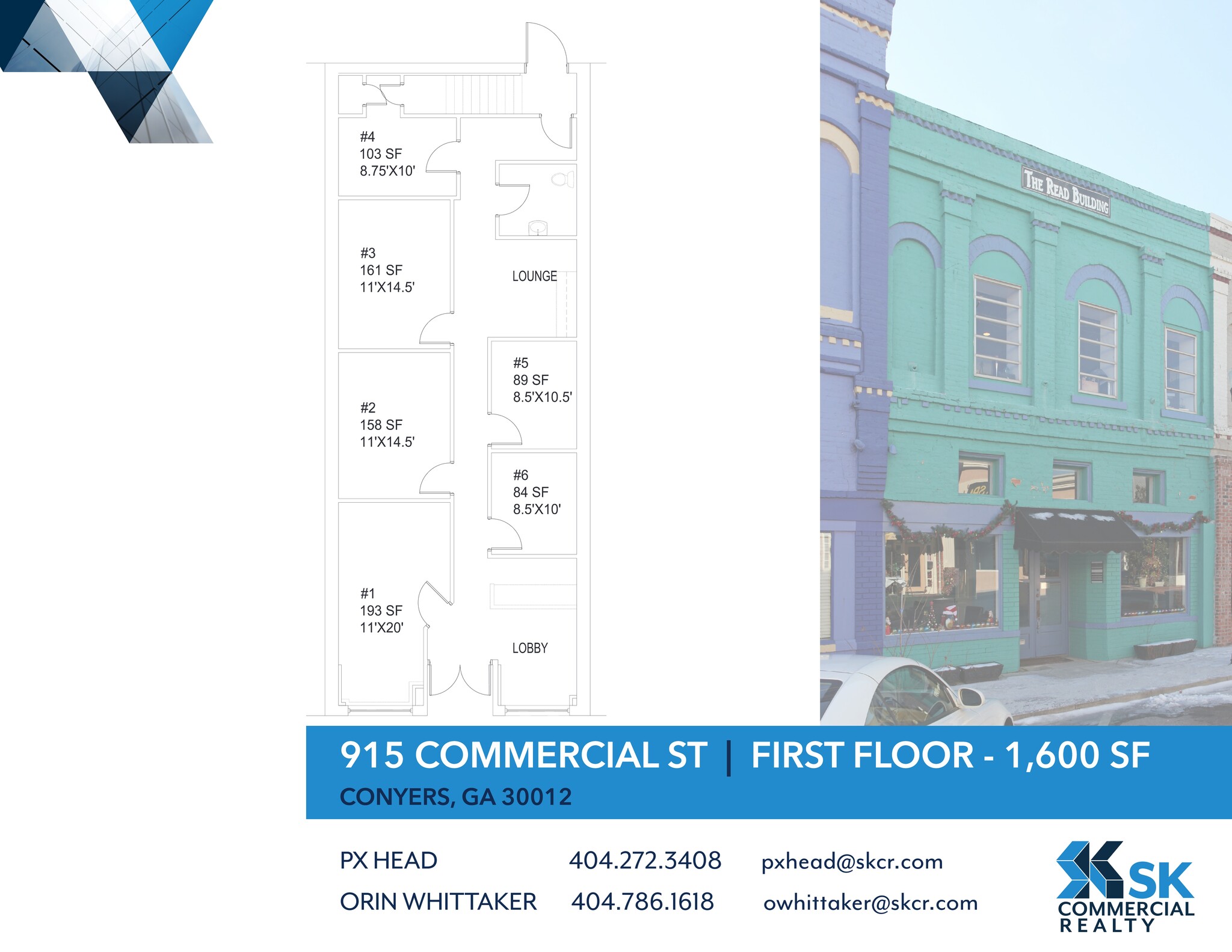 915 Commercial St, Conyers, GA for lease Site Plan- Image 1 of 1