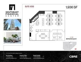 200 S Biscayne Blvd, Miami, FL for lease Site Plan- Image 1 of 6