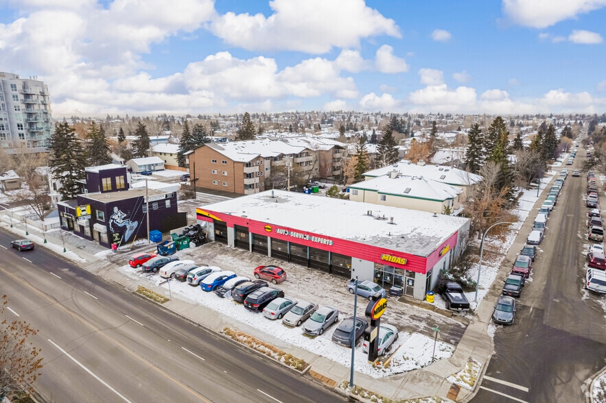 2529 17th Ave SW, Calgary, AB for sale - Aerial - Image 3 of 4