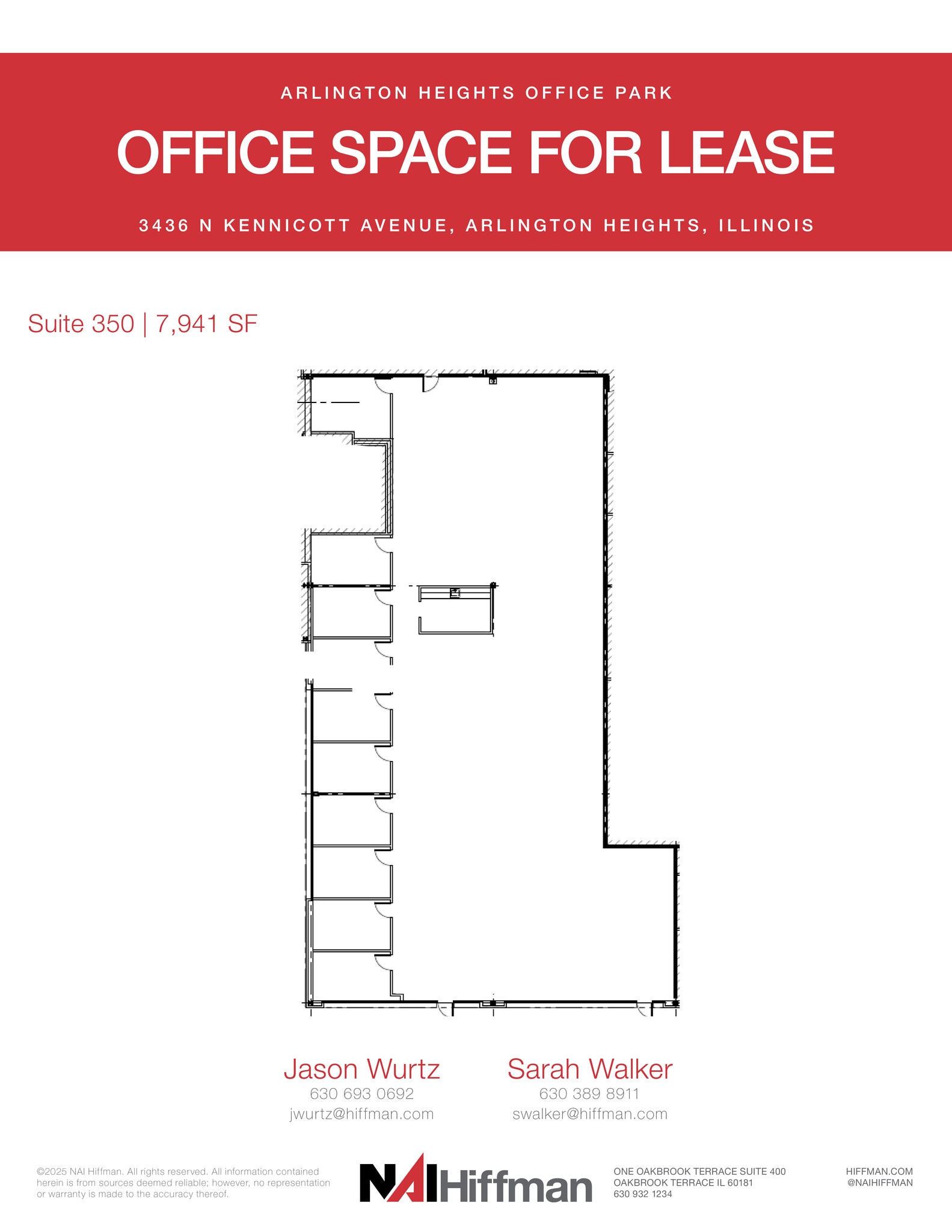 1156 Shure Dr, Arlington Heights, IL for lease Floor Plan- Image 1 of 1