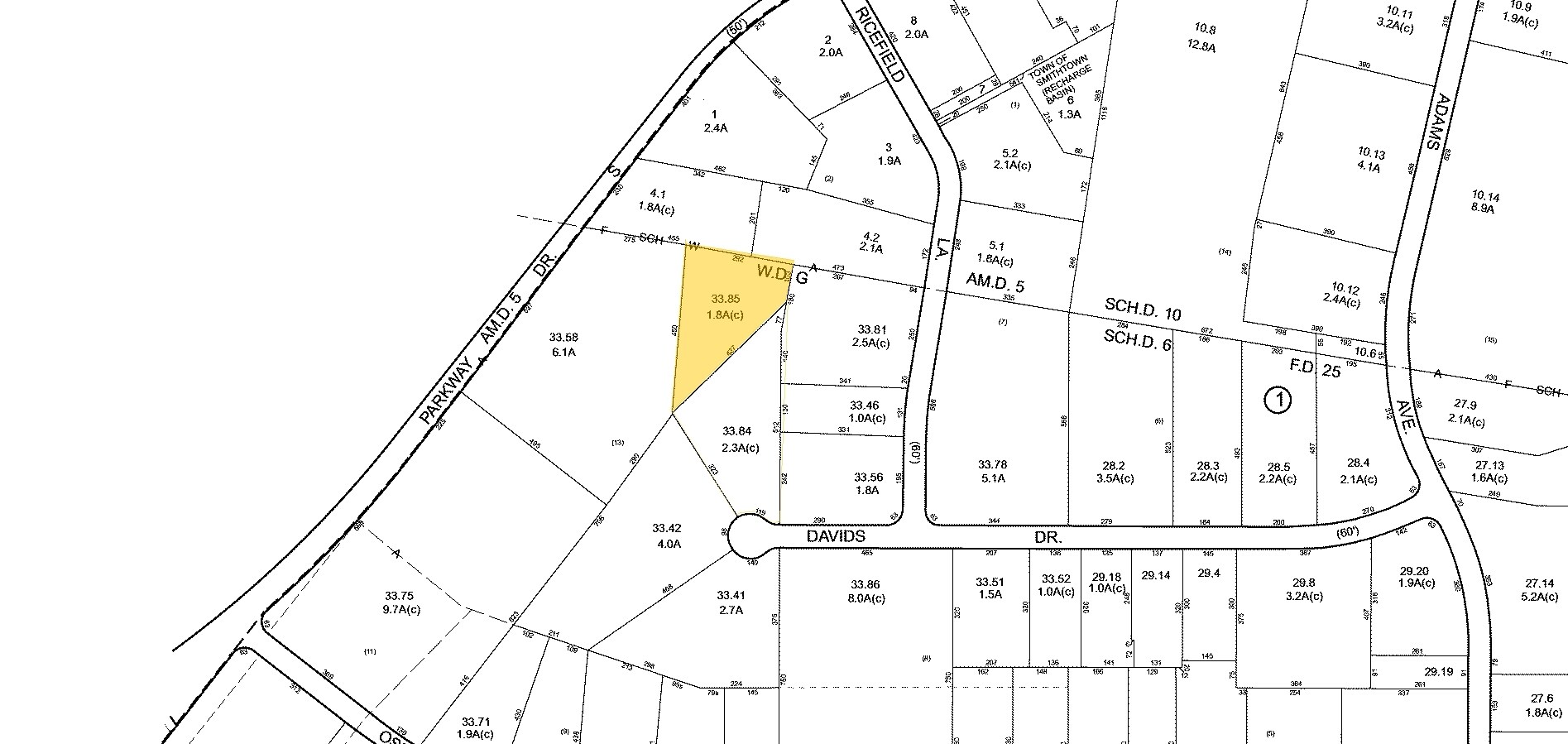 88 Parkway Dr S, Hauppauge, NY for sale Plat Map- Image 1 of 1