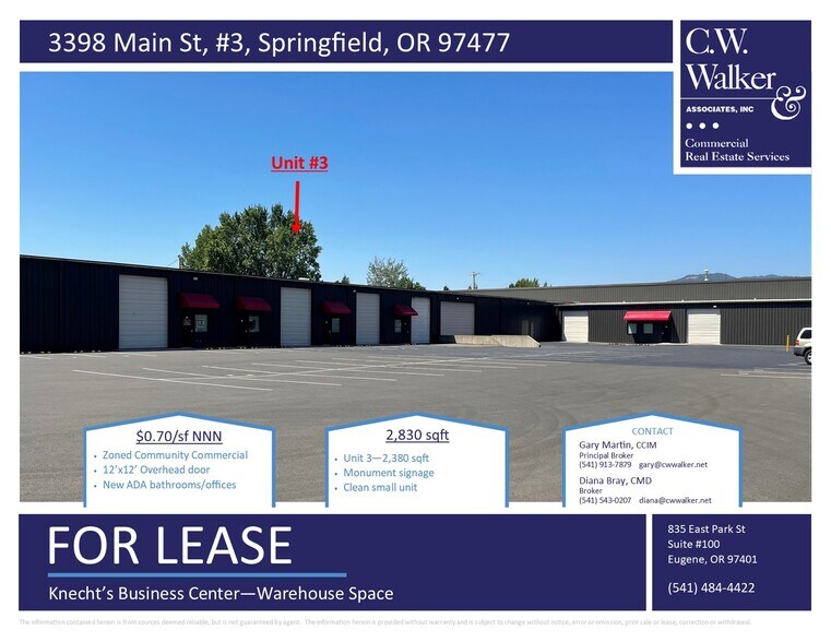 3400 Main St, Springfield, OR for lease - Building Photo - Image 1 of 1
