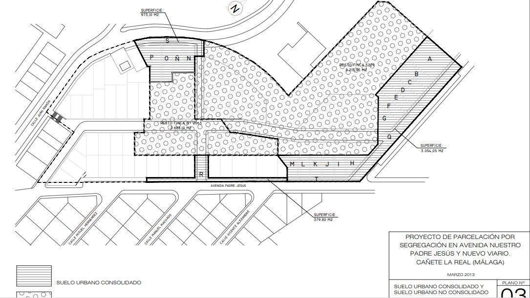 Land in Cañete la Real, Málaga for sale Site Plan- Image 1 of 7