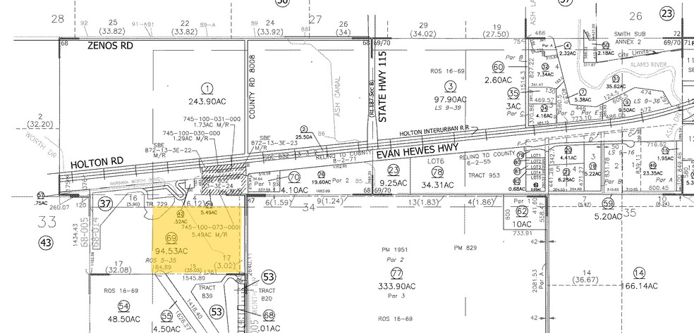 2050 Country Club Dr, Holtville, CA for sale - Plat Map - Image 1 of 1