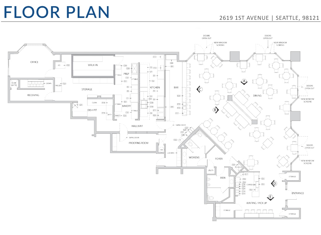 2619 1st Ave, Seattle, WA for lease Floor Plan- Image 1 of 1