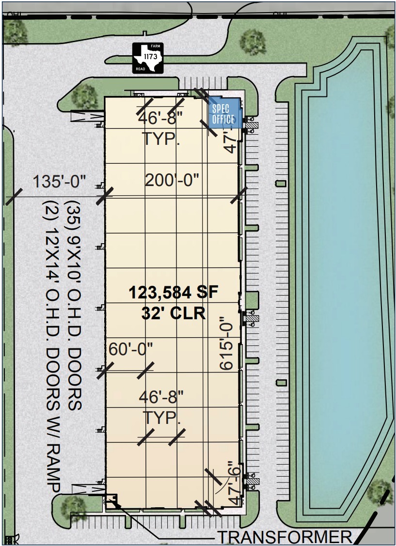 ICC-35, Denton, TX for lease Floor Plan- Image 1 of 1