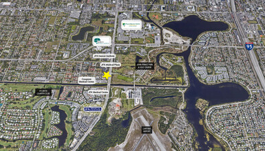 4889 S Congress Ave, Lake Worth, FL - aerial  map view