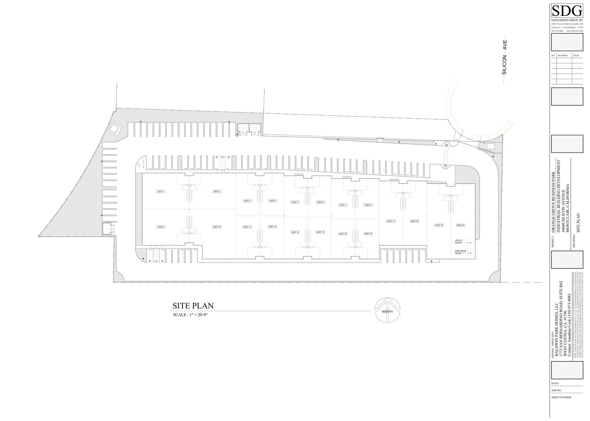 10680 Silicon Ave, Montclair, CA for lease Site Plan- Image 1 of 1